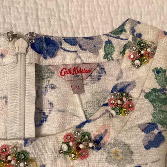 Cath Kidston floral cotton dress, US size 10 - Picture 4 of 10